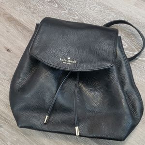 Black Kate Spade Mini Backpack